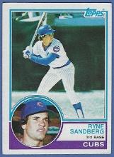 1983 Topps #83 Ryne Sandberg RC Chicago Cubs