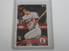 2011 TOPPS UPDATE MIKE TROUT ROOKIE CARD ANGELS RC REPRINT