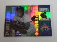 1997 UPPER DECK JACKIE ROBINSON ALL STAR WEEKEND REFRACTOR HOLO DODGERS
