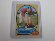 1970 TOPPS FOOTBALL #225 JACKIE SMITH ST LOUIS CARDINALS HOF