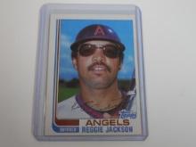 1982 TOPPS TRADED BASEBALL #47T REGGIE JACKSON CALIFORNIA ANGELS