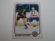 1981-82 TOPPS HOCKEY #126 RAY BOURQUE EAST BOSTON BRUINS