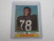 1974 TOPPS FOOTBALL #272 ART SHELL OAKLAND RAIDERS