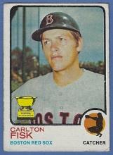 1973 Topps #193 Carlton Fisk 2nd Year Boston Red Sox