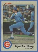 1983 Fleer #507 Ryne Sandberg RC Chicago Cubs