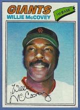 High Grade 1977 Topps #547 Willie McCovey San Francisco Giants