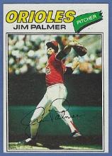 High Grade 1977 Topps #600 Jim Palmer Baltimore Orioles