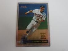 1996 TOPPS CHROME CHIPPER JONES TOPPS ALL STAR ROOKIE CARD