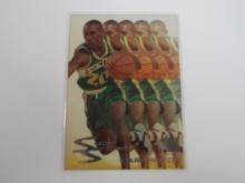 1995-96 FLEER METAL GARY PAYTON SLICK SILVER ACETATE RARE 90S INSERT