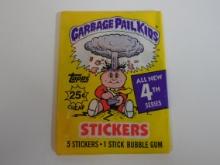 1986 TOPPS GARBAGE PAIL KIDS GPK 4TH SERIES FACTORY SEALED WAX PACK