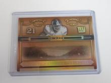 2006 PLAYOFF NATIONAL TREASURES TIKI BARBER GOLD HOLO #D 06/25 NEW YORK GIANTS