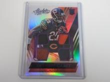 2014 PANINI ABSOLUTE KA'DEEM CAREY QUAD PATCH HOLO ROOKIE CARD #D 01/20