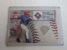 2000 FLEER GENUINE RAFAEL PALMEIRO GAME USED BATTING GLOVE RANGERS