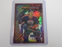 1996-97 TOPPS FINEST HOCKEY #107 ZDENO CICER REFRACTOR CARD EDMONTON OILERS