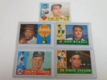 1960 TOPPS BASEBALL VINTAGE CARD LOT ALL SHOWN