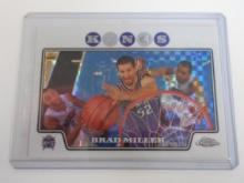 2008-09 TOPPS CHROME BRAD MILLER X-FRACTOR #D 038/288 KINGS