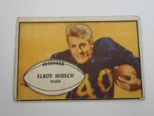 1953 BOWMAN FOOTBALL #22 ELROY HIRSCH LOS ANGELES RAMS