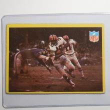 1967 PHILADELPHIA FOOTBALL #195 ATLANTA FALCONS VS NEW YORK GIANTS