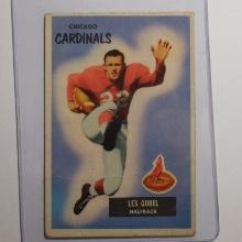 1955 BOWMAN FOOTBALL #50 LES GOBEL CHICAGO CARDINALS