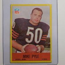 1967 PHILADELPHIA FOOTBALL #34 MIKE PYLE CHICAGO BEARS