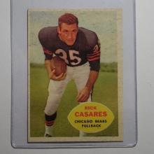 1960 TOPPS FOOTBALL #13 RICK CASARES CHICAGO BEARS