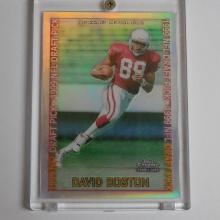 1999 TOPPS CHROME DAVID BOSTON REFRACTOR ROOKIE CARD