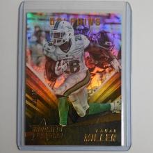 2015 PANINI ROOKIES STARS LAMAR MILLER LONGEVITY GOLD HOLO #D 16/25