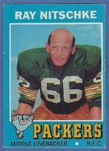 1971 Topps #133 Ray Nitschke Green Bay Packers