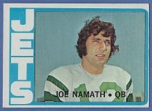 1972 Topps #100 Joe Namath New York Jets