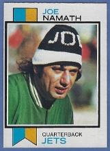 High Grade 1973 Topps #400 Joe Namath New York Jets