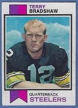 Nice 1973 Topps #15 Terry Bradshaw Pittsburgh Steelers