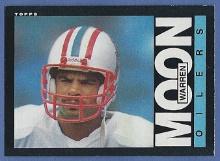 Sharp 1985 Topps #251 Warren Moon RC Houston Oilers