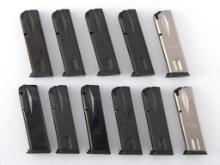 Grouping of SIG Sauer P228 9mm Pistol Magazines