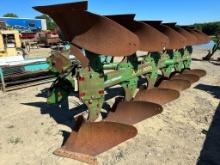 John Deere 4600  6 Bottom 18” Roll Over Plow With Gauge Wheel