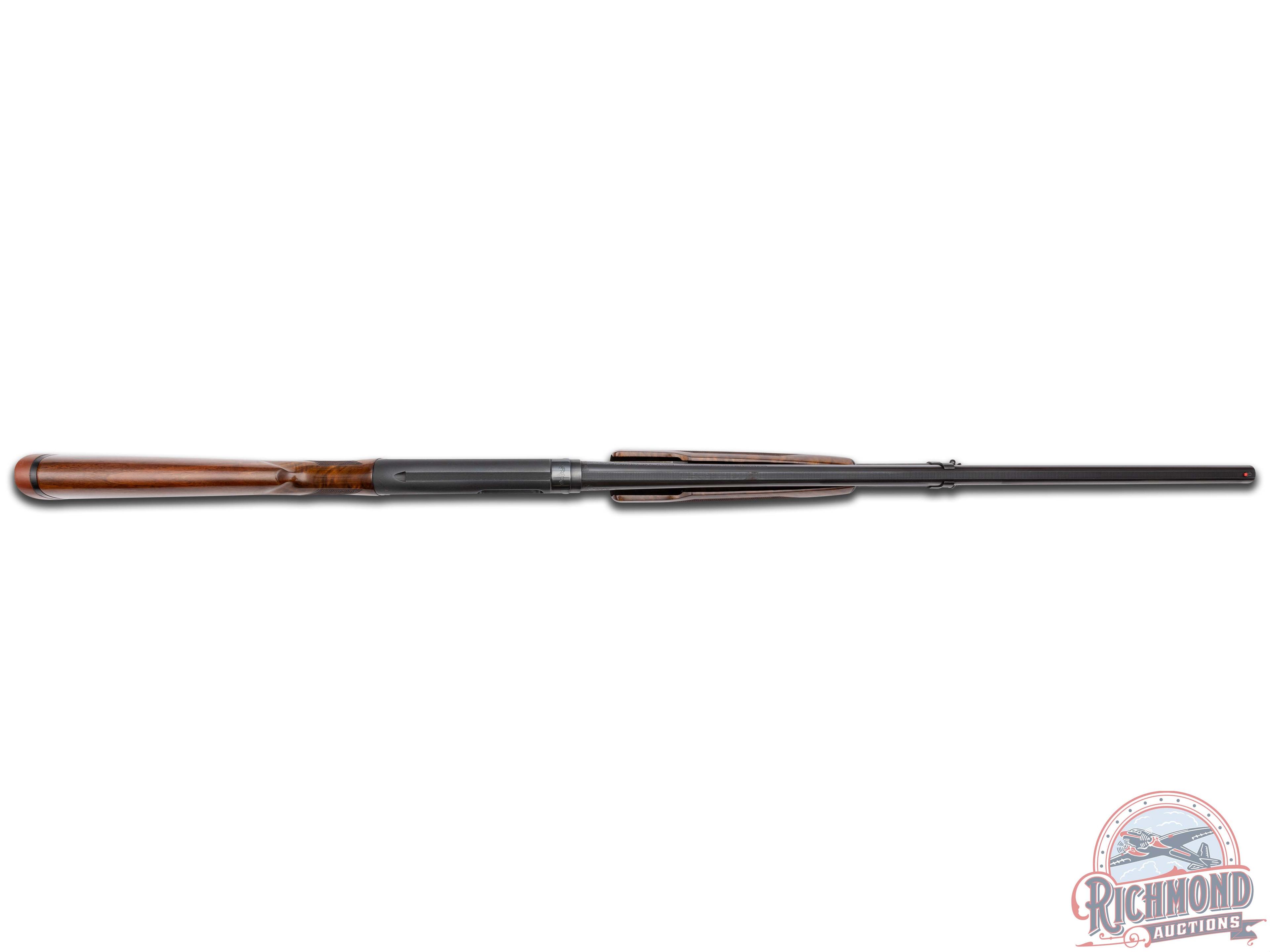 Pre-64 Engraved & Gold Embossed Custom Winchester Model 12 Pigeon Grade 12 Gauge Pump Action Shotgun