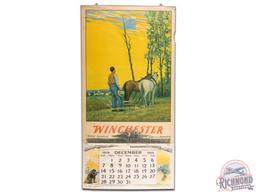 1919 Winchester "World Standard Guns And Ammunition" Paper Calendar