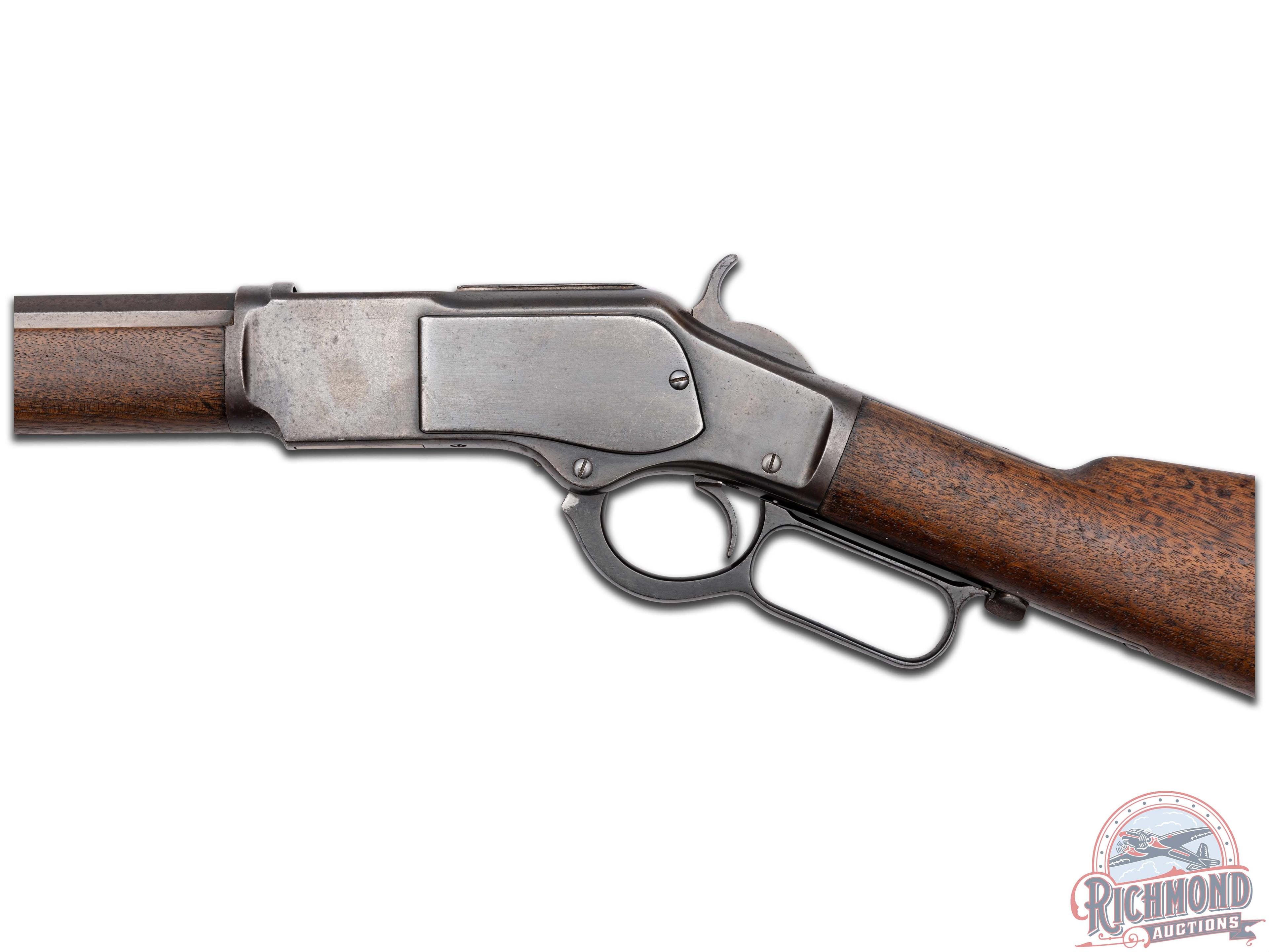 1889 Winchester Model 1873 Lever Action .38-40 WCF Octagon Barrel Rifle