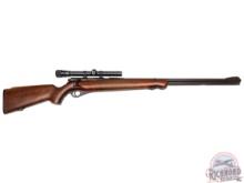 Mossberg 146B-A Bolt Action .22 Short & LR Rifle with Weaver Scope