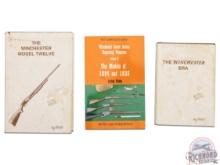 Lot of Three Winchester Books Lever Action and Model Twelves