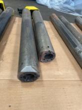 Lot of 2: Carbide De-vibration Heavy Duty Boring Bars, Assorted Sizes