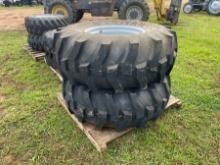 (2) 18.4 - 24 Tractor Tires