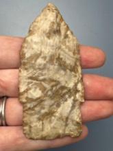 RARE 3 1/8" Paleo Cody Complex Point, Stunning Flaking! Found in Nebraska, Great Condition
