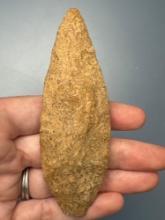 3 15/16" Honey Quartzite Blade, Found in Gloucester County, New Jersey