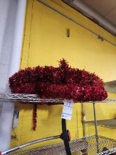 SET OF LARGE 38" RED WREATHS