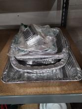 LOT OF DISPOSABLE COOKWARE