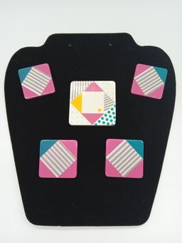 1987 Mod Inspired Pins by Hallmark