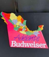 BUDWEISER BEER MEXICO 3D MAP
