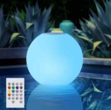 Floating Pool Lights with Bluetooth Speaker