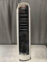 High Velocity 35 in. 3 Speed Gray Oscillating Tower Fan