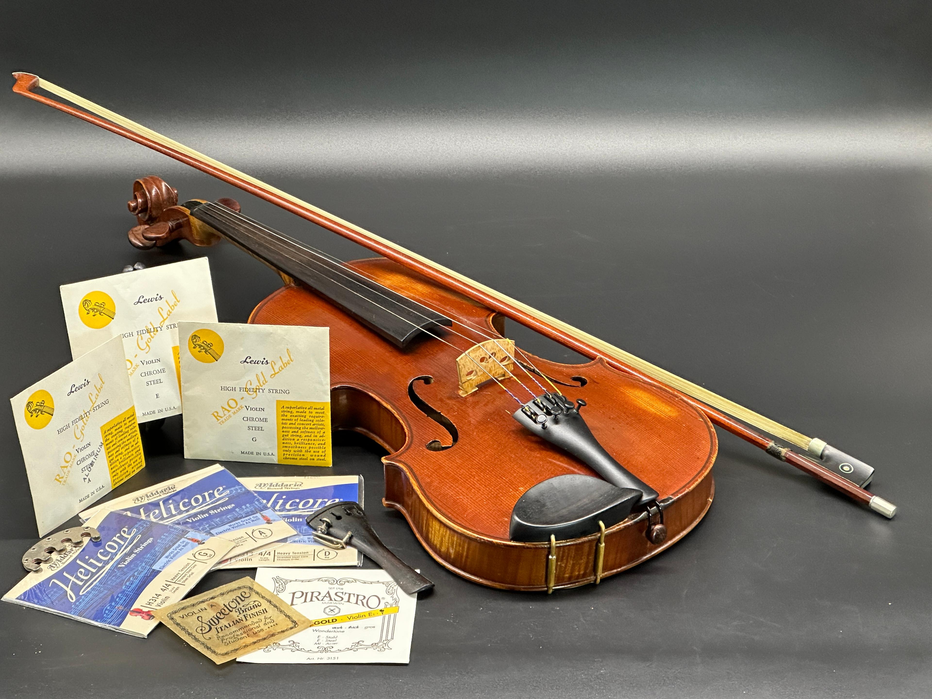 August Meinel Violin